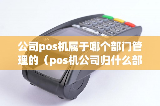 公司pos機(jī)屬于哪個部門管理的(pos機(jī)公司歸什么部門管理) 公司pos機(jī)屬于哪個部門管理的(pos機(jī)公司歸什么部門管理)